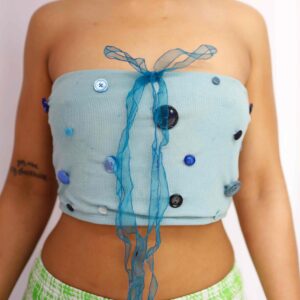 Button B Tube Top