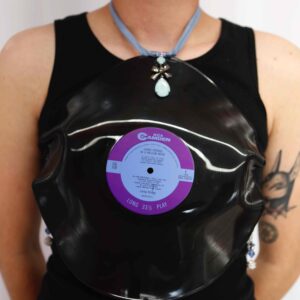 Purple Dreams Wearable Record Album Top