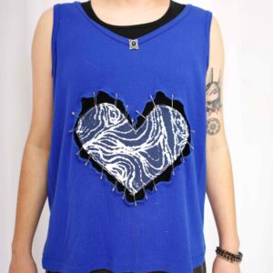 Blue Heart Tank Top