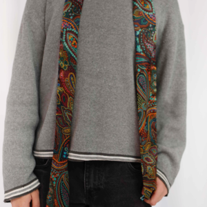 Paisley Beaded Scarf