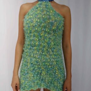Blue + Green Thneed Mini Dress