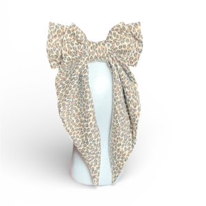 Cheetah Print Hair Bow