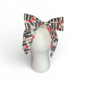 Musical Love Hair Bow